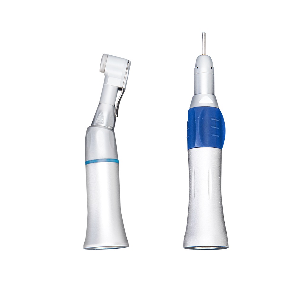 Dental Contra Angle Handpiece Bent Hand Low Speed Air Motor Handpiece