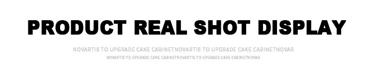 72L rotating cake cabinet refrigerated fresh display cabinet upright showcase
