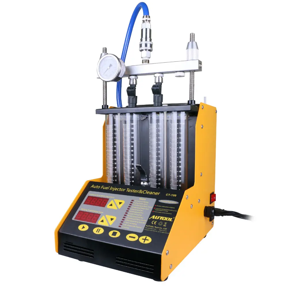AUTOOL CT150 Car Fuel Injector Clean Machine Testers 2 IN 1 Common Rail Injectors Tester
