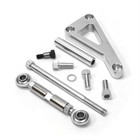 Long Polished Water Pump Aluminum Alternator Bracket Kit for Chevy