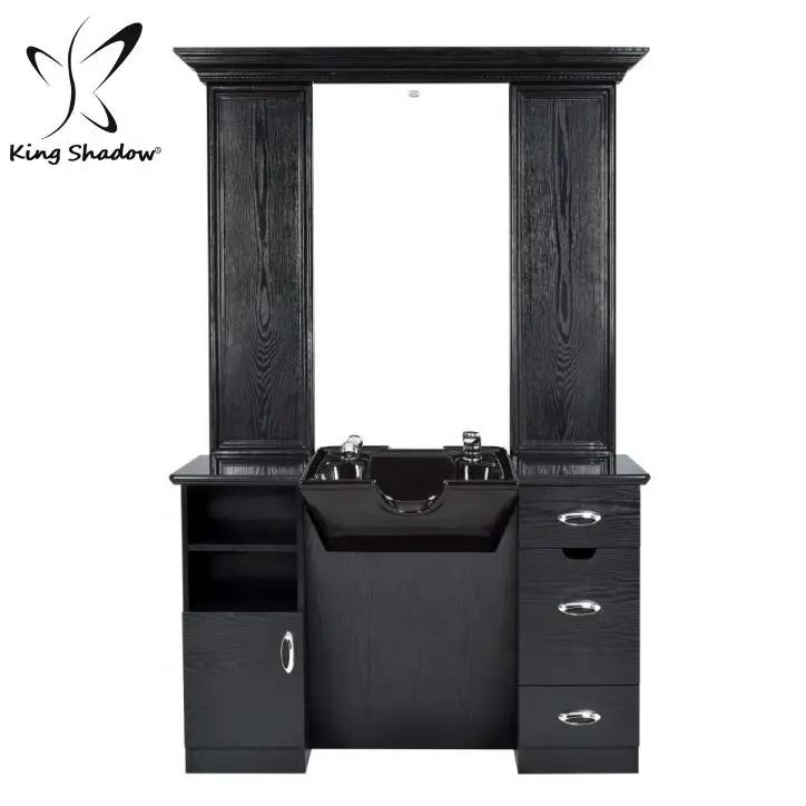 Kingshadow hair and beauty make up mirror barber station for salon