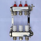 304 Stainless Steel 3 Holes Underfloor Heating Manifold for Underfloor Heating System
