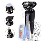 Dual Charging Ways 4 In 1 Wet Dry Waterproof USB Rotary Shaver Electric Shaver for Men