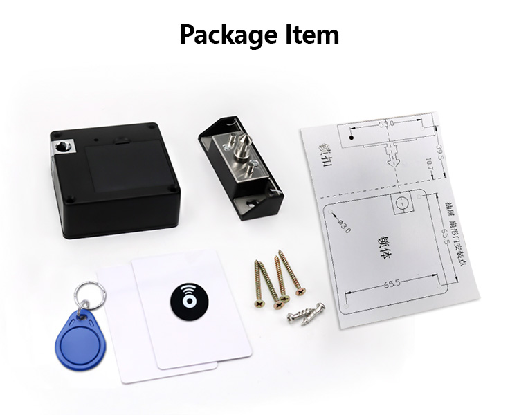 Tediton Invisible Hidden Digital Cabinet Lock for Drawer file metal cabinet