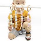 Amazon Hot Sale Funny Indoor Play Gym Wooden Activity Toys Beech Gym for Baby