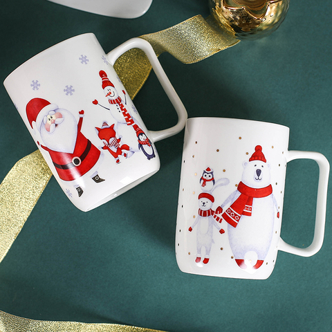 christmas ceramic mug gift mug promotional ceramic coffee mug
