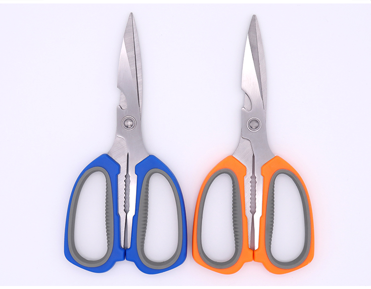 Multipurpose household stainless steel scissors flesh fish cutting kitchen shears