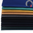 Fashion suit stock cotton twill for pants elastic velvet fabric