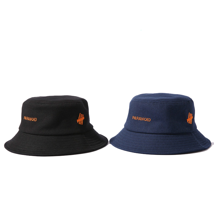 custom small order top quality embroidery logo bucket hat 2022
