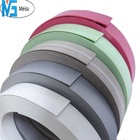 PVC plastic edge banding tape strip high gloss wood color of desk cabinet kitchen