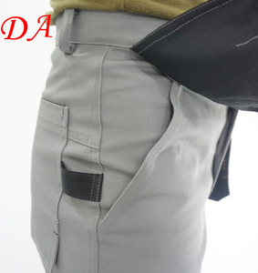 mens combat cargo work trousers black