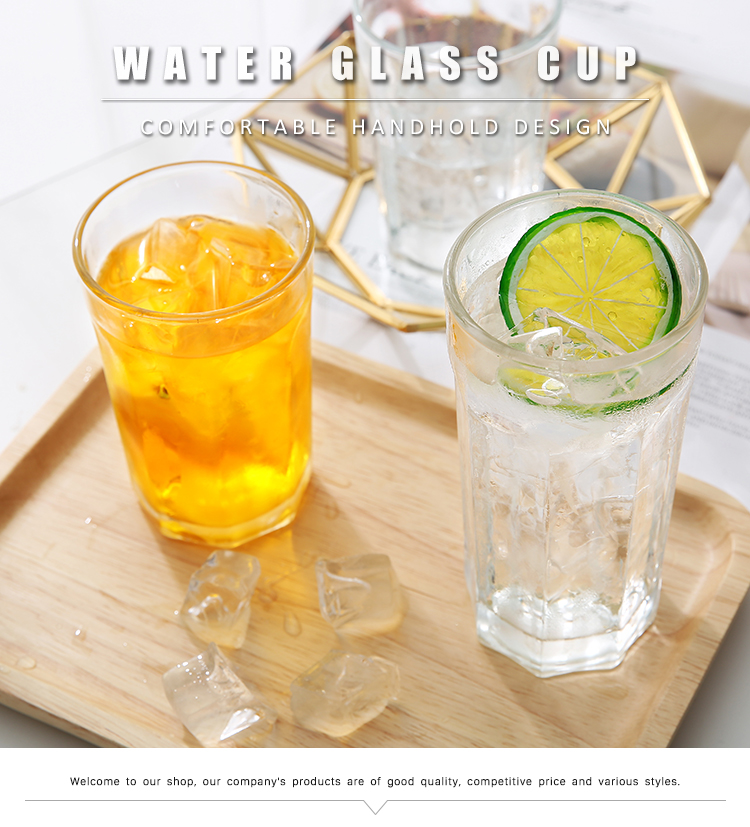 High quality Manufacturers takeaway juice highball engraved reusable coffee cup recycled cheap tall glass cups