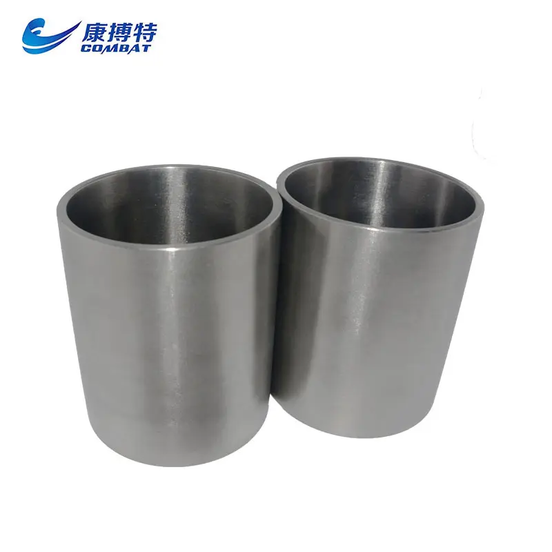 W1 99.95% pure Tungsten crucible for high temperature melting furnace
