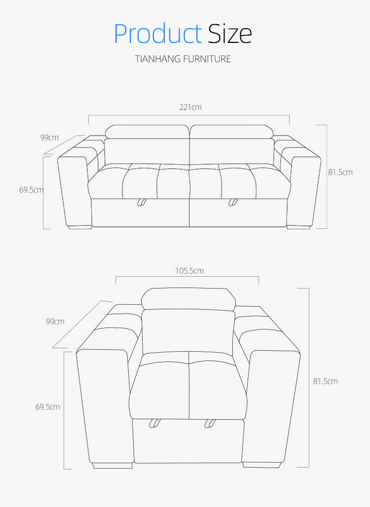 Ingleside 1P modular homes room furniture sleeper sofa bed single