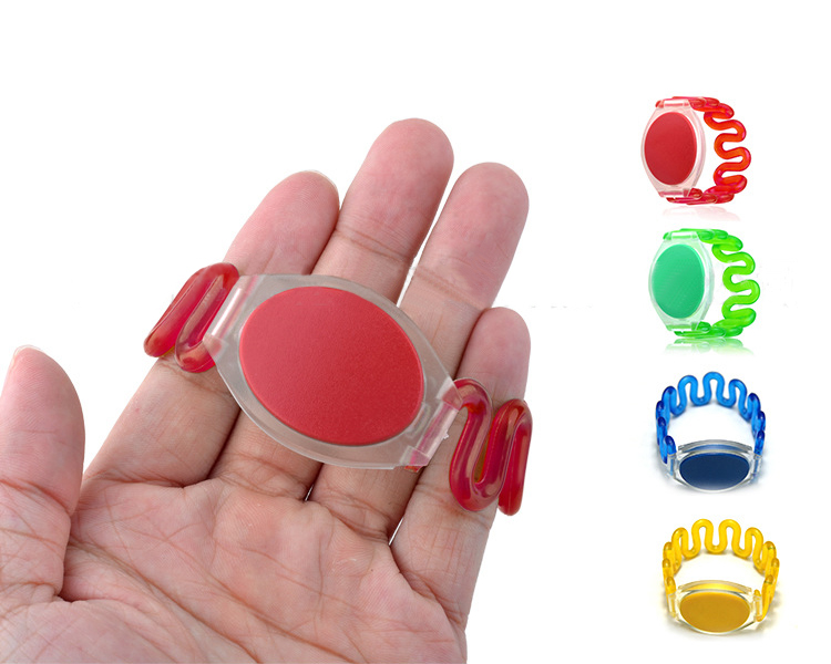 Water Park NFC Waterproof Plastic Hand Brand Wristband RFID Locker TPU Induction Bracelet