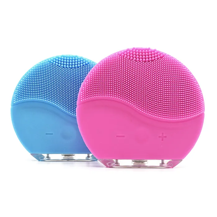 Silicone Face Brush Electric Facial Cleansing Brush Deep Cleaning,Gentle Exfoliation and Face Massage Clean Tool