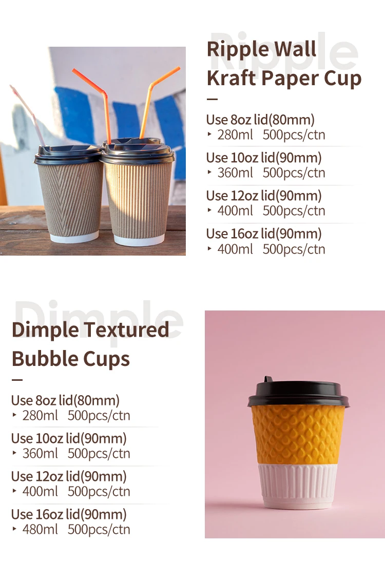 wholesale paper coffee cups