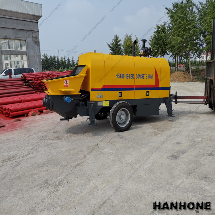 2021 LATEST PRICE SHIPPING TO MALAYSIA 112HP DIESEL ENGINE CONCRETE CONVEYING EQUIPMENT CONCRETE PUMP ON SALE