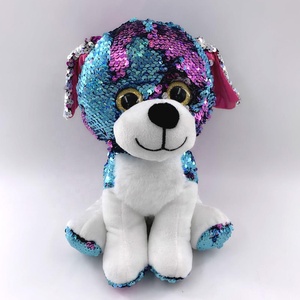 dog stuffed toy blue magic