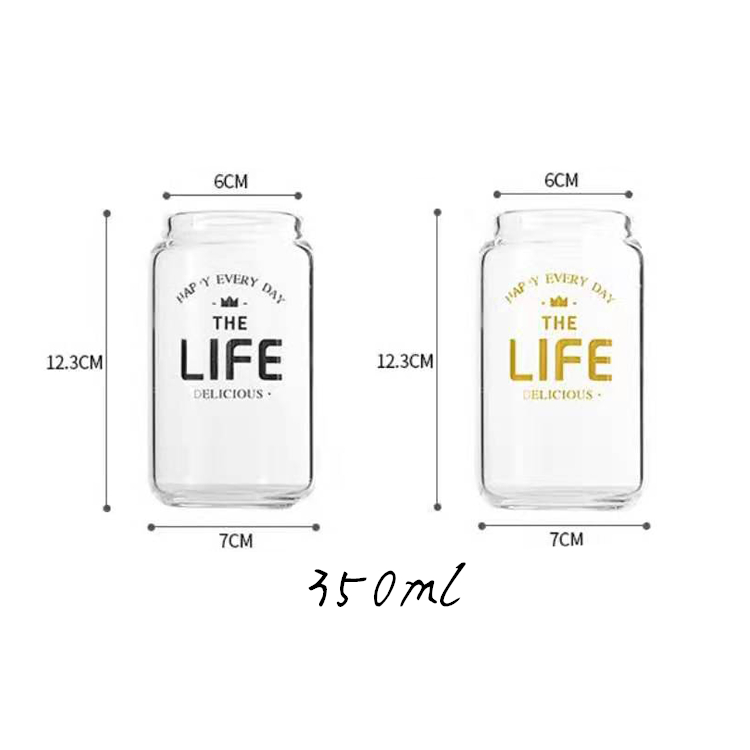Domestic Drinking Glass Cup Cola Can Glass Milk Fruit Juice Beer Cup