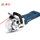 Rated Input Power 3000W Max Cutting Depth 38mm Electric Tool Wall Chaser Groove Machine