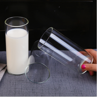 Wholesale Soda Lime High Quality Glass Drinking Tea Cups Glass For Drinking Coffee Milk