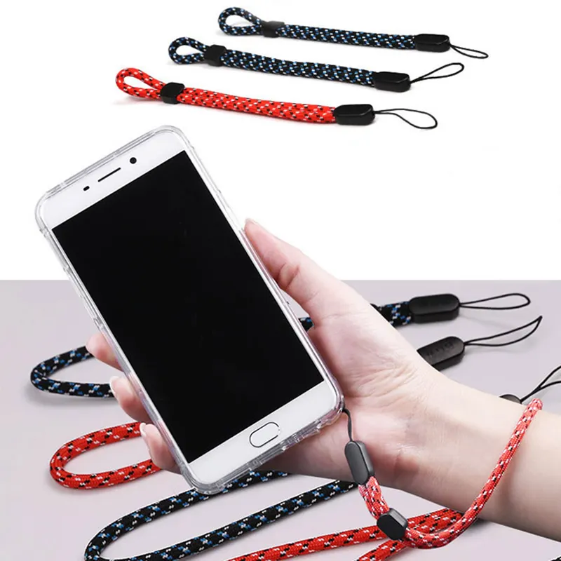 Adjustable mobile phone lanyard Short wrist chain rope anti-lost lanyard