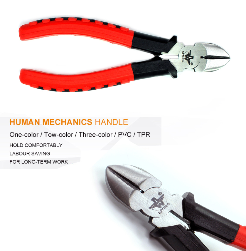 Manufacture Wholesales 45 carbon steel fine polishing cutting pliers