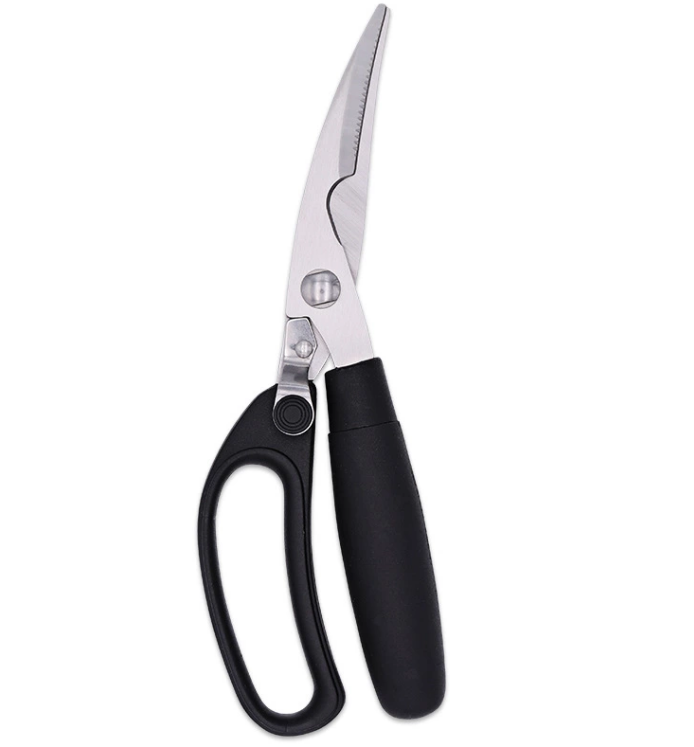 chicken poultry multi vegetable fish meat cutting heavy duty stainless steel kitchen scissors