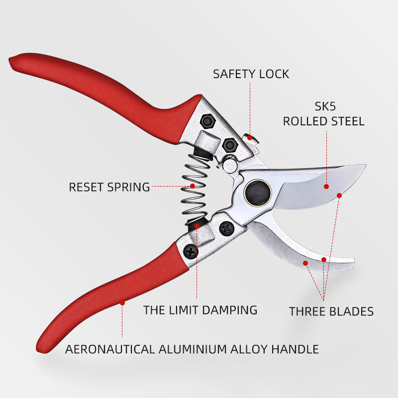 fruit trees garden tools stainless steel pruner tree cutter gardening pruning shears