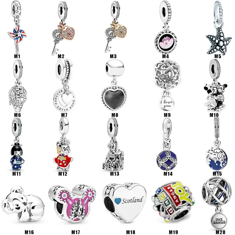 RTS girlfriend gift 925 sterling silver 925 charms