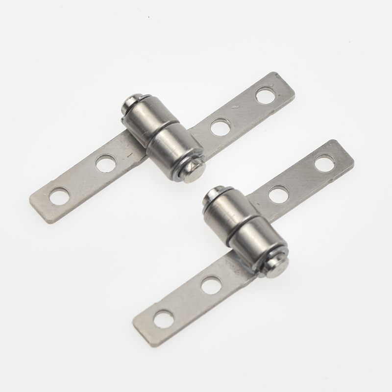 Fictory Hidden Hinge-180 Degree Zinc Alloy Invisible Folding Door Cross Hidden Hinges Size : S