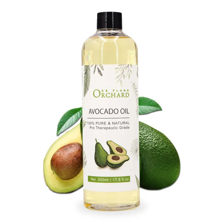Wholesale Price 100% Pure Natural Cold Pressed Avocado Oil Free Sample Organic Avocado Oil