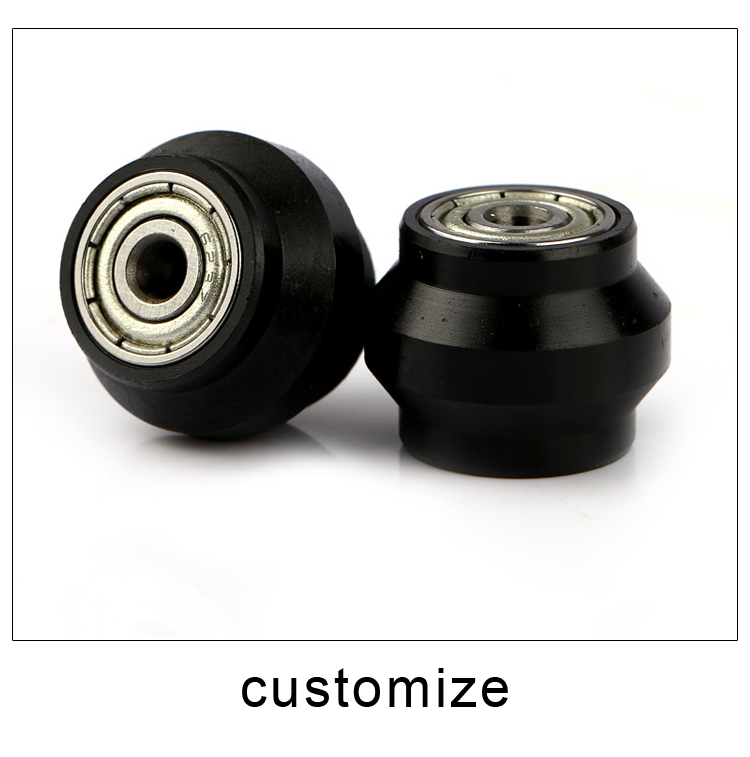Double row groove guide Track roller bearing KDD NPP U V groove LR5202 15*40*15.9 LR5202V LR5202U