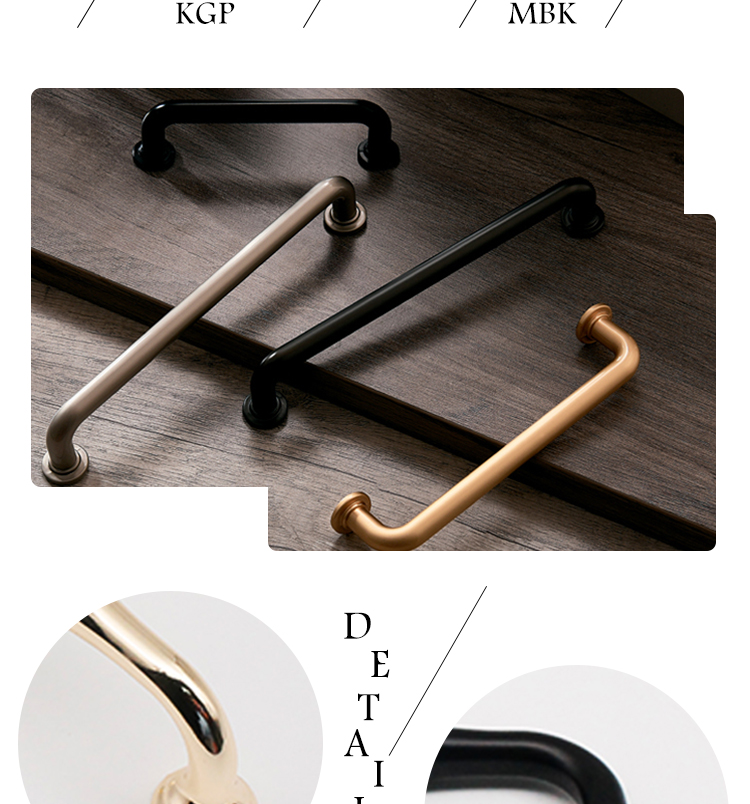 American Country Style Black Color Hand Drawer Handle , Stock Zinc Alloy Kitchen Cabinet Door Handle //