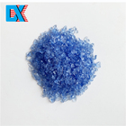 China crushed recycle decorative colored glass aggregates