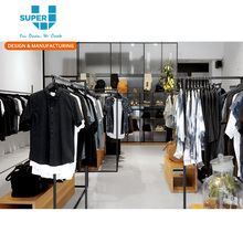 Clothing Shopfitting Display Stand Apparel Display Fixture Cloth Display Showroom Design