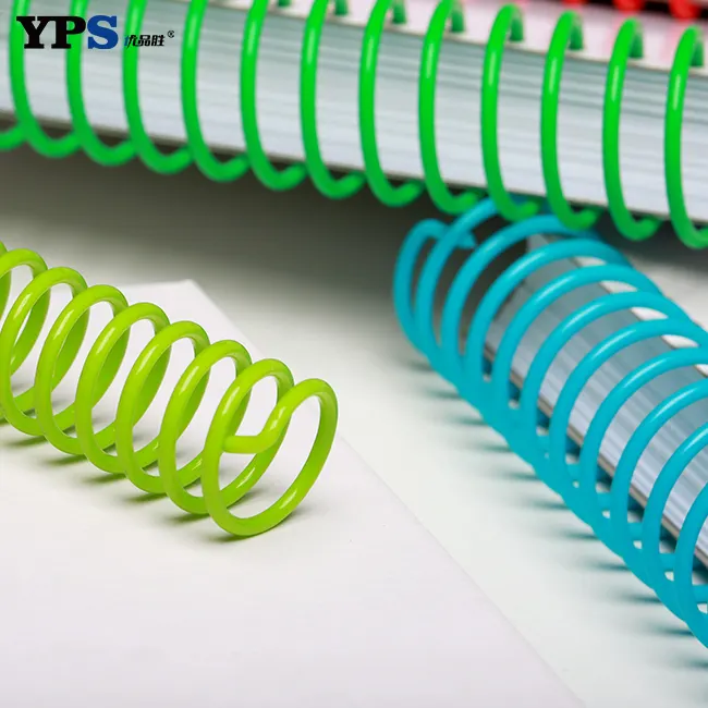 High Quality Environmentally friendly materials Plastic Material Binding Supplies PVC Spiral Coil Binding