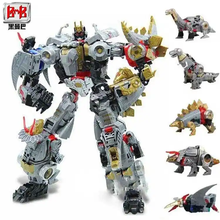BMB Transformation 5IN1 Alloy Action Figure Robot Toys VOLCANICUS GRIMLOCK