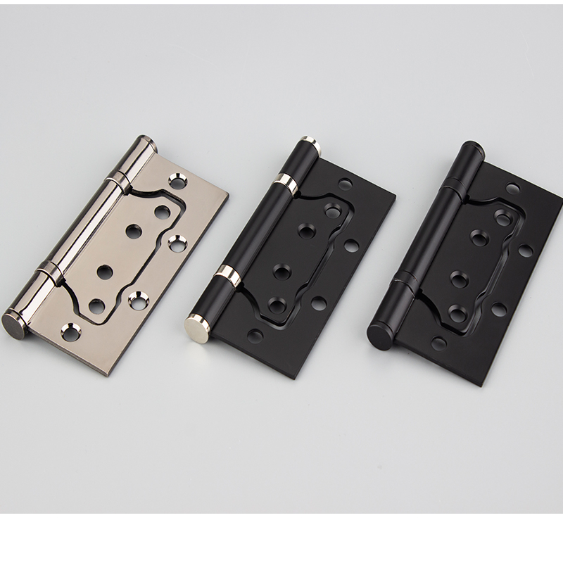 Popular  classic design new color black painting with bearing door hinges
