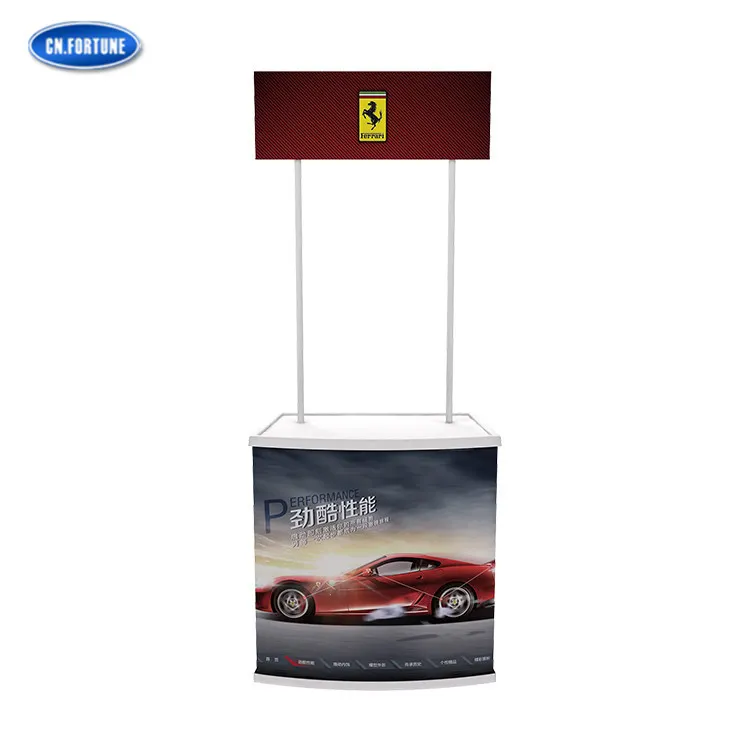 Advertising supermarket display stand Round promotion table