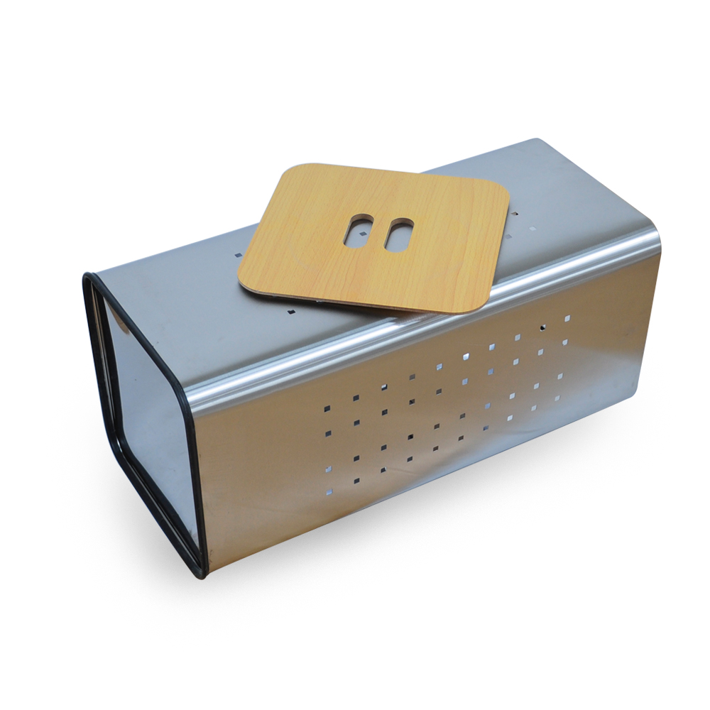 Kitchen Square Trash Can Trash Bin with Lid Soft Close Multi Sizes Bathroom Stainless Steel Customized Logo All-season Accepted