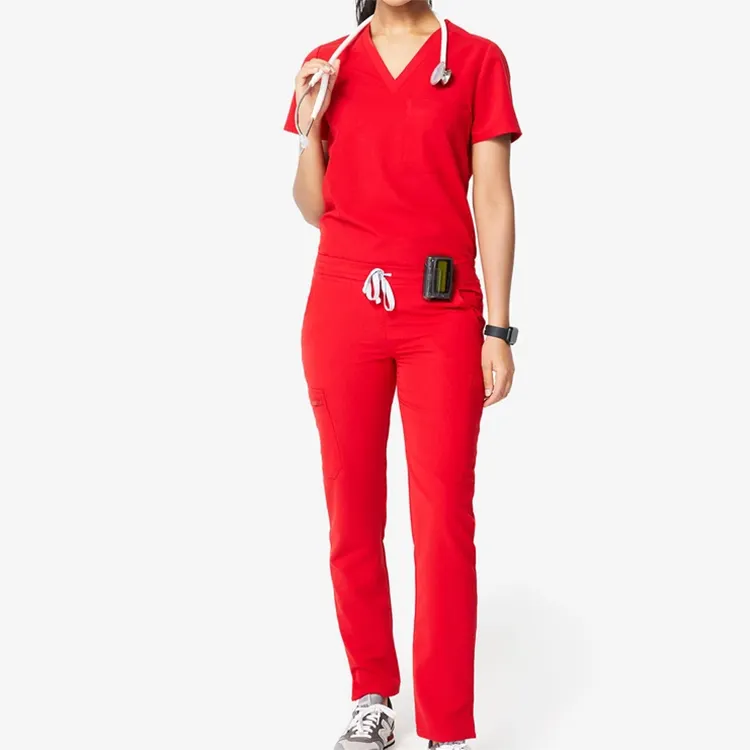 Eco-Friendly Poly Cotton Hospital Medical Wear Uniforms Sets Turkey for Nurses and Doctors