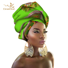 new design batik print african print headwrap turban for ladies