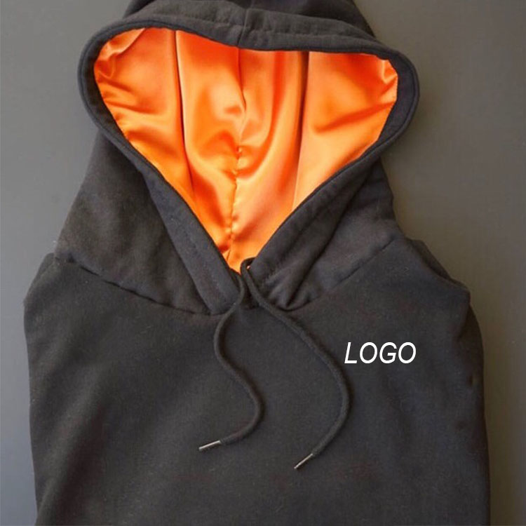 satin lined hoodie bulk