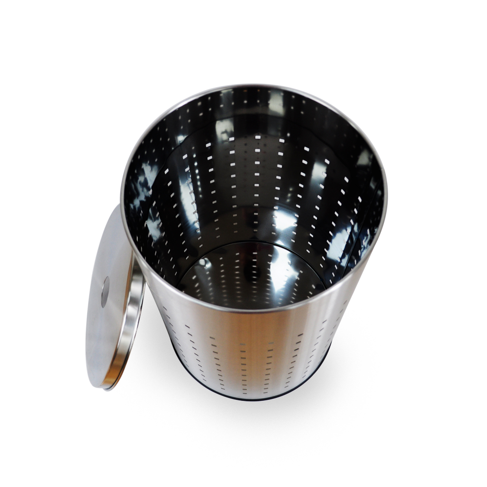 Modern Design Stainless Steel Round Trash Can