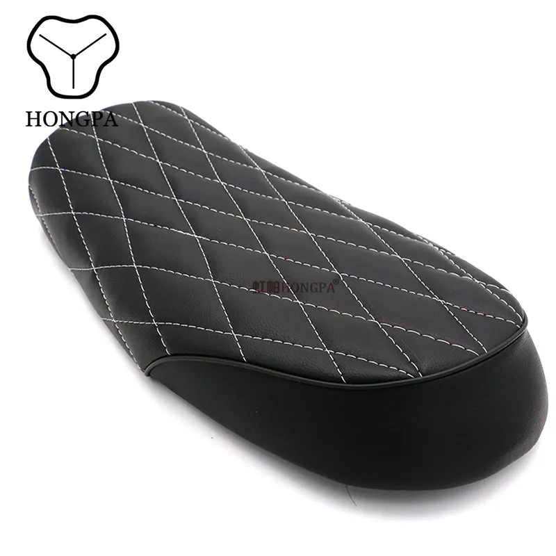 Motorcycle Retro Seat Cover Universal Vintage Black Brown Seat For CG125 Cafe Racer
