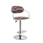 Hot Sale Modern furniture Swivel Pu Leather Bar Stools With Armrest