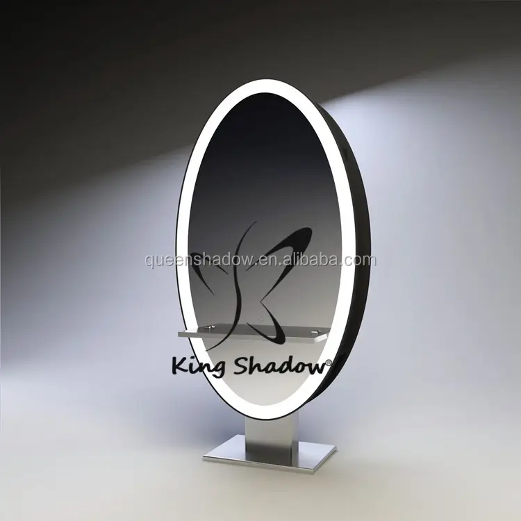 round mirror wall decorative mirror station for hot selling salon furnitures