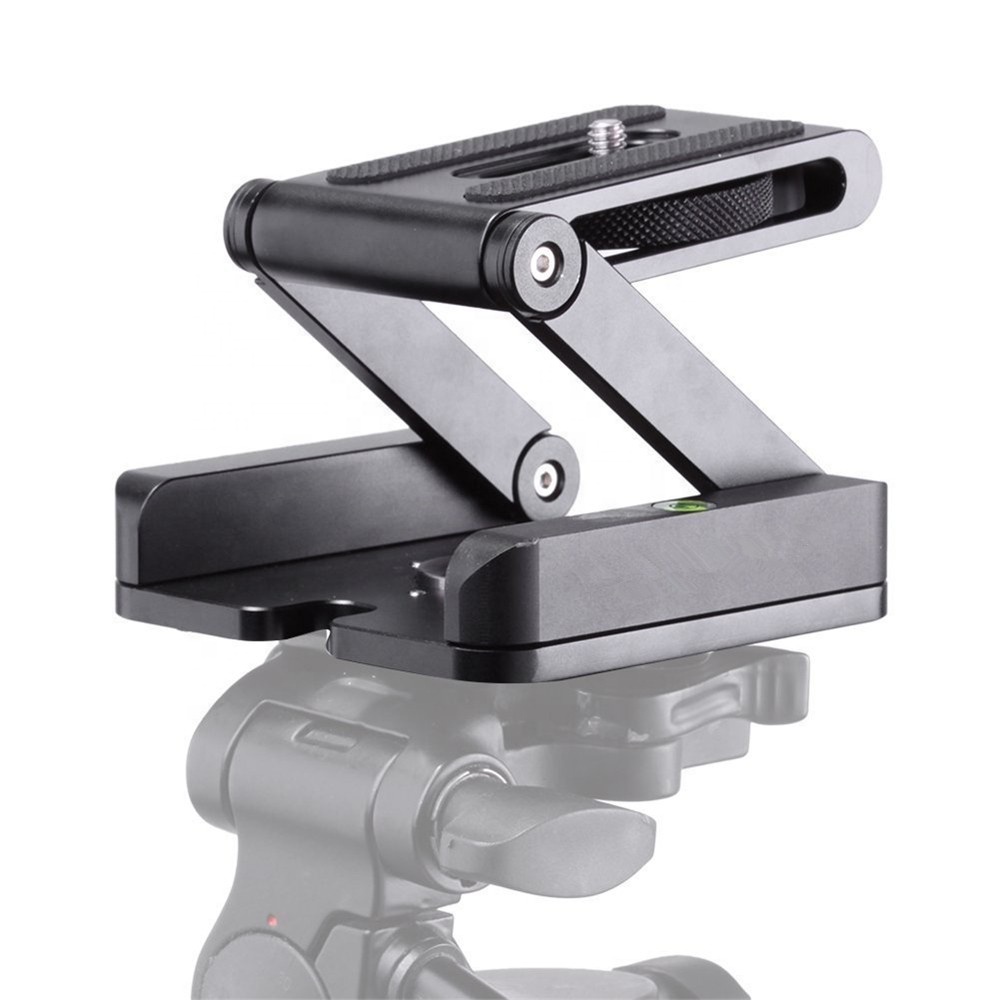 Selens Pro Z Tilt Head 360° Rotary Quick Release Plate Stand Mount Tripod Head